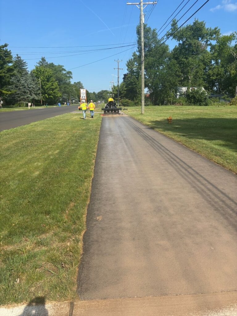 RPE-R preservation application on recreational path